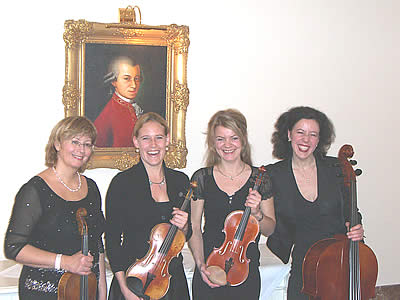 Susanne Mller Violoncello spielt im Constanze Quartett der Mozartstadt Salzburg